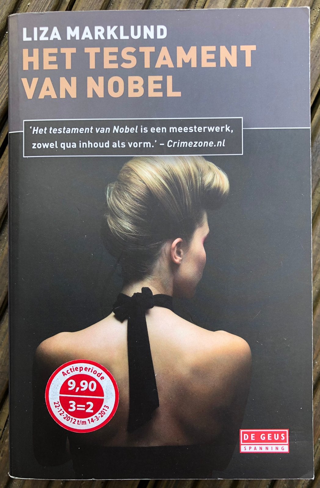 Liza Marklund - Het testament van Nobel, Boeken, Ophalen, Gelezen