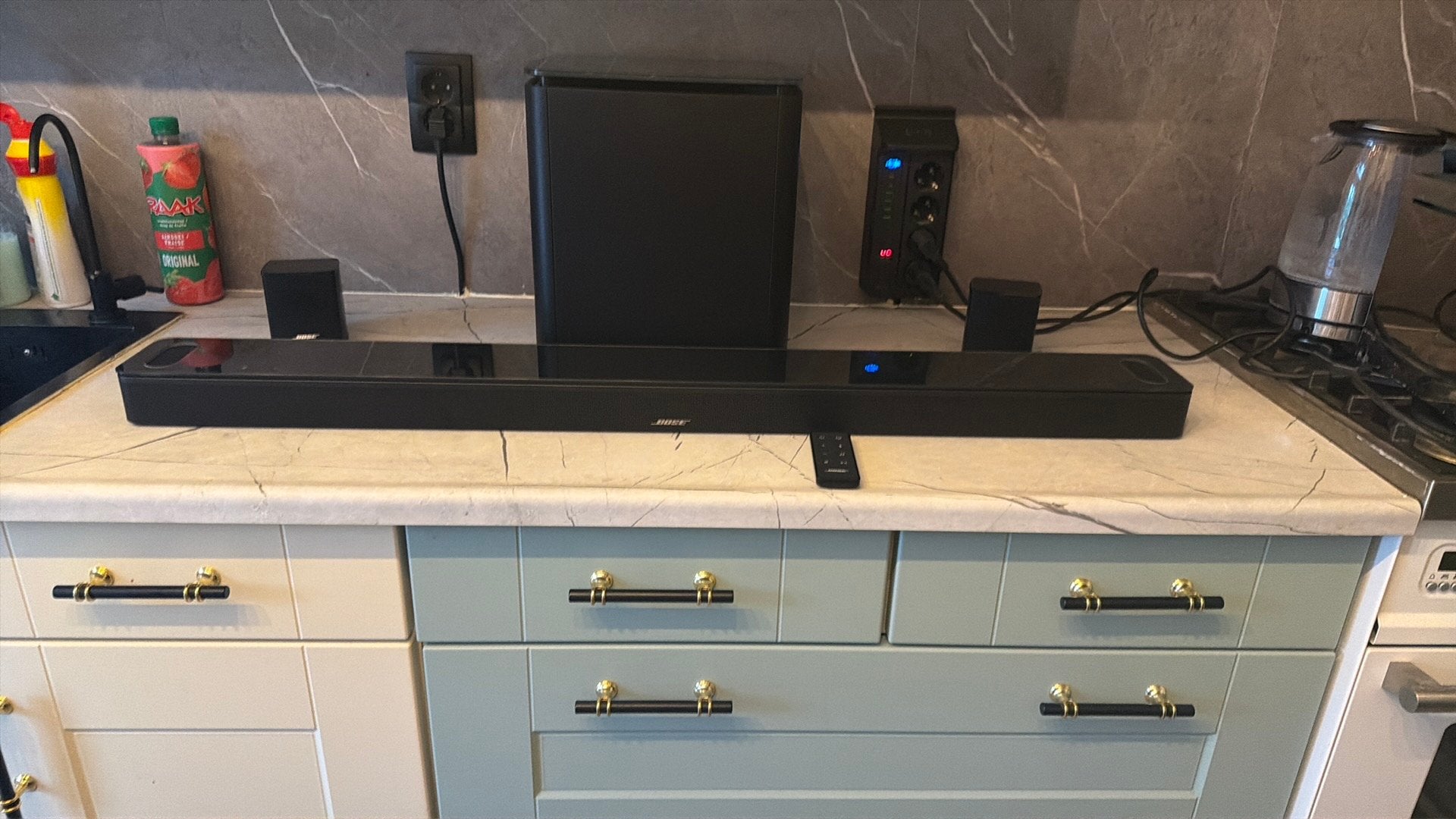 Bose Smart Soundbar 700 met Bass Module 700 en Surround Spea, Overige merken, Soundbar, 70 watt of meer, Ophalen of Verzenden