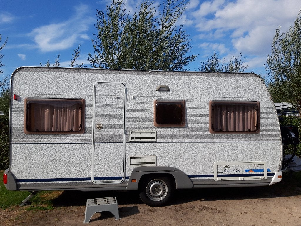Caravan Dethleffs 460 DB, Caravans en Kamperen, Caravans, Vast bed, Rondzit, 750 - 1000 kg, Particulier
