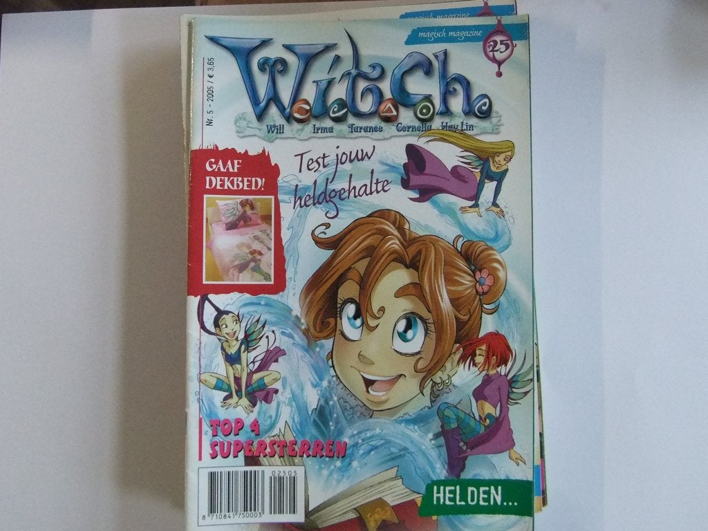 W.I.T.C.H. magazine nr 25, Eén stripboek, Verzenden, Gelezen
