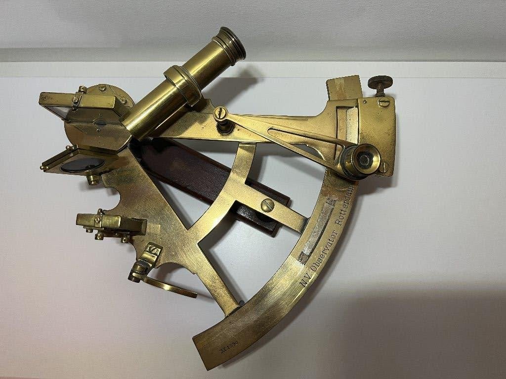 Sextant N.V. Observator 1956 met certificaat, Antiek en Kunst, Ophalen