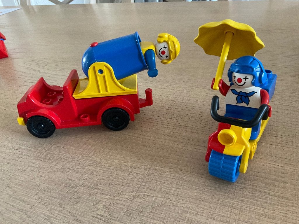 Duplo circus figuren, Ophalen of Verzenden, Gebruikt, Duplo