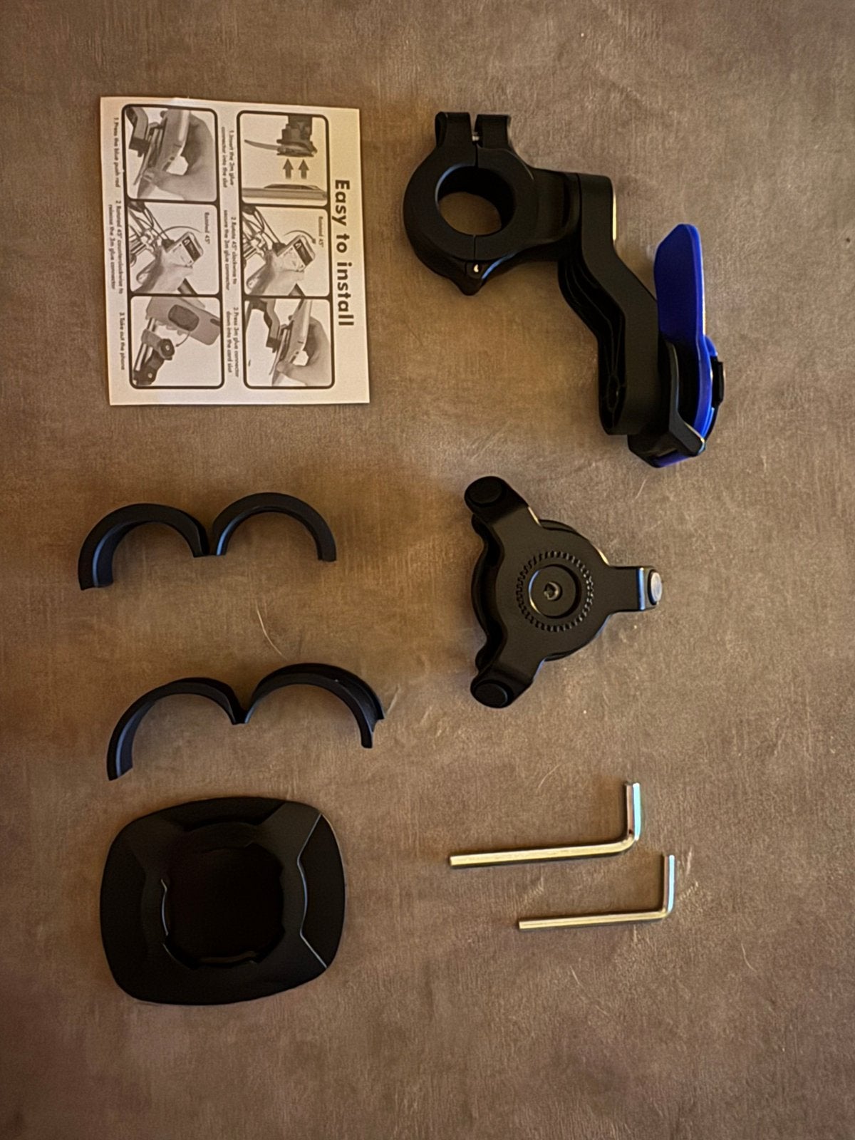 Quadlock telefoon houder + vibration dampener. (Replica), Ophalen of Verzenden, Nieuw