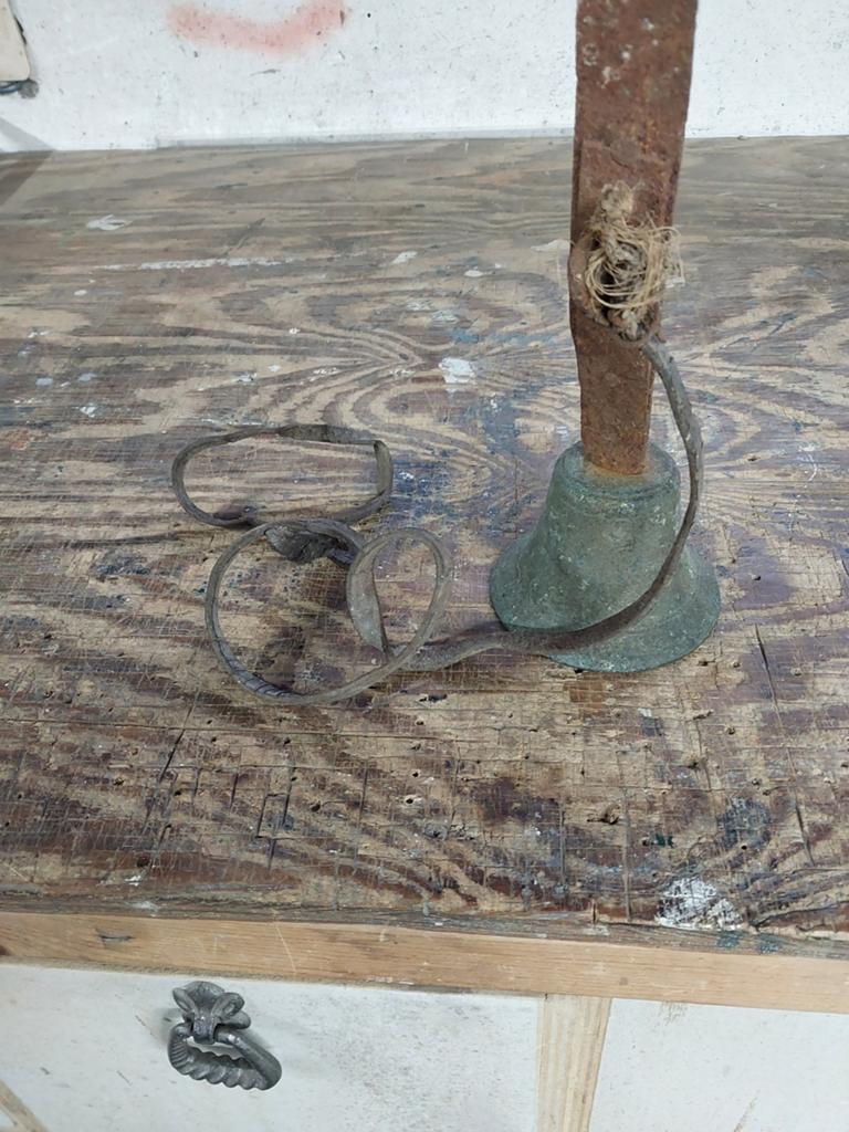 Oude winkel deurbel nr 7, Ophalen of Verzenden