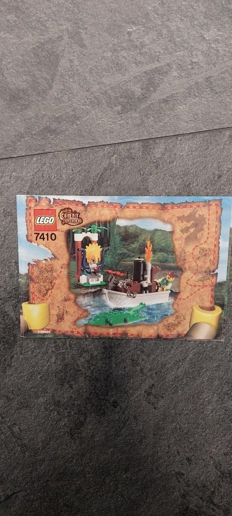 Lego 7410 Orient Expedition Jungle River, Gebruikt, Overige thema's, Lego, Ophalen of Verzenden