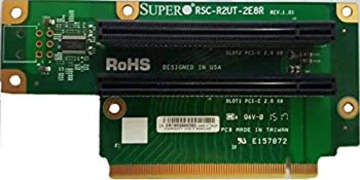 SuperMicro 2U Riser Card RSC-R2UT-2E8R, Computers en Software, Super Micro Computer B.V., Support_Europe@supermicro.com, Het Sterrenbeeld 12, 5215 ML 's-Hertogenbosch