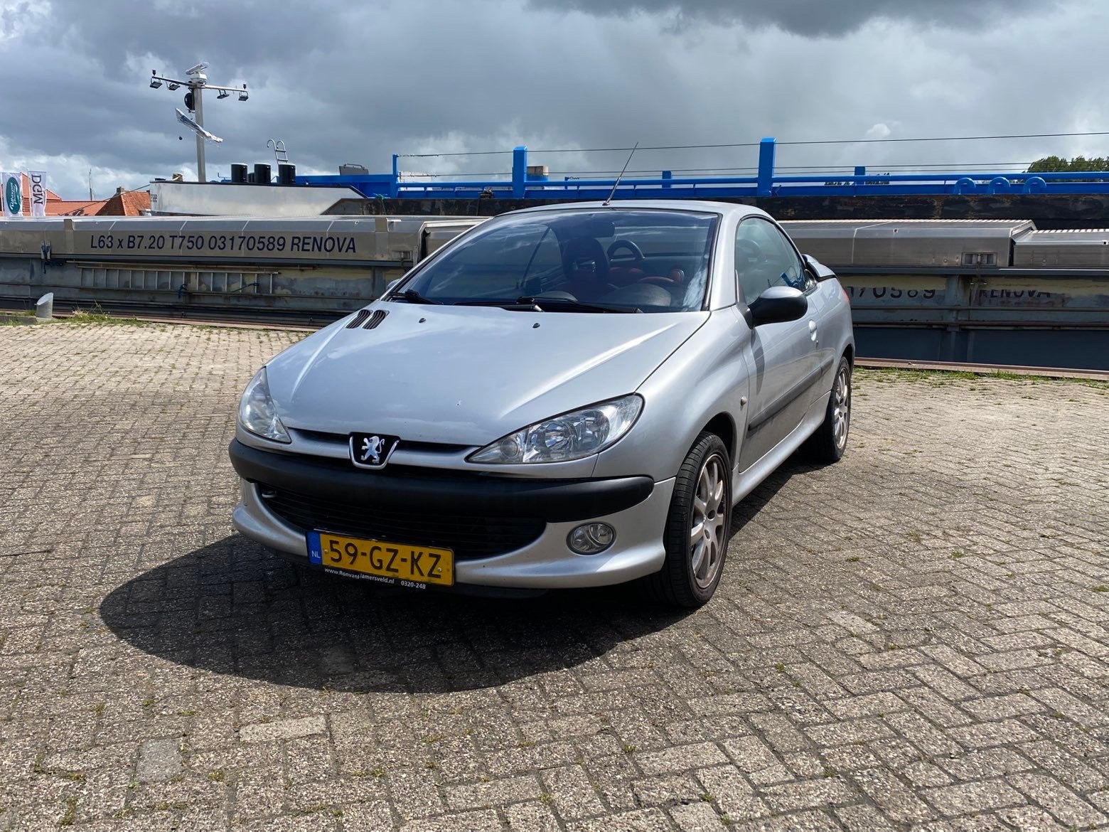 206cc in onderdelen 2.0, Ophalen