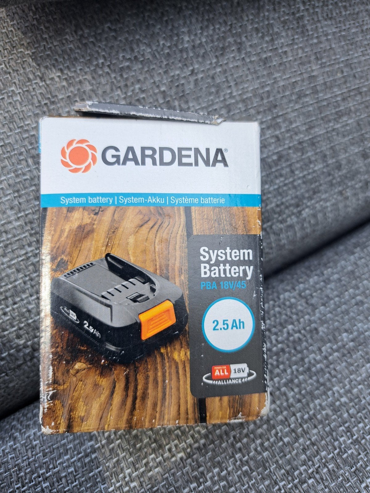 Gardena System Accu PBA 18V/45 2.5 Ah - Nieuw in doos, Ophalen of Verzenden
