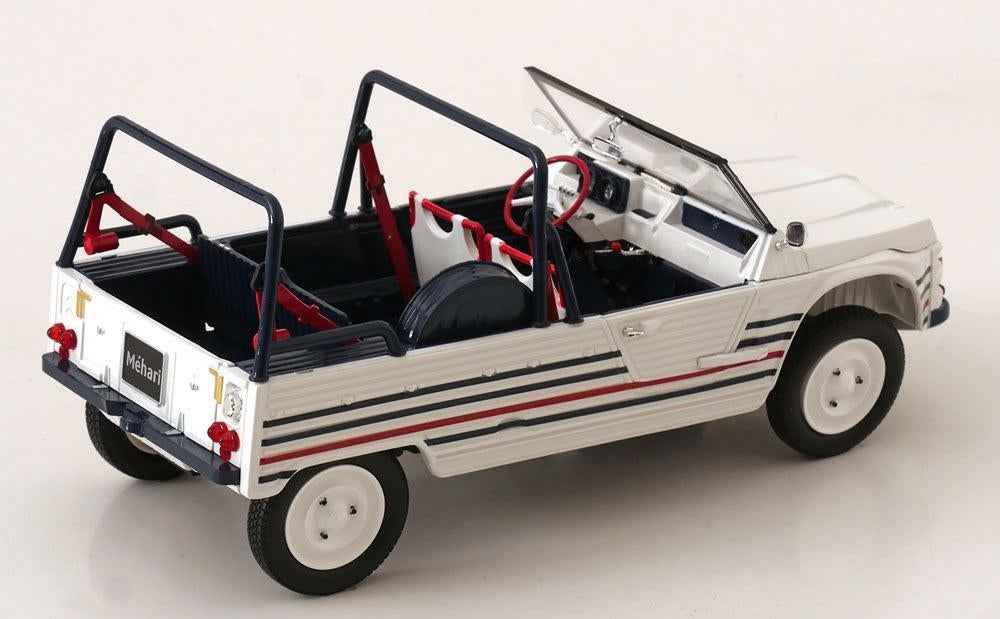 Norev 1:18 Citroen Mehari 2016 Blue White Red., Hobby en Vrije tijd, Modelauto's | 1:18, -, Nieuw, Norev, Ophalen of Verzenden