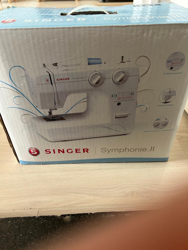 Singer Naaimachine in doos, Ophalen, Zo goed als nieuw, Naaimachine, Singer