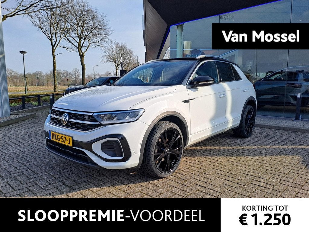 Volkswagen T-Roc 1.5 TSI R-Line | 150PK | AUTOMAAT | NAVIGAT, 1258 kg, 1498 cc, 4 cilinders, Wit