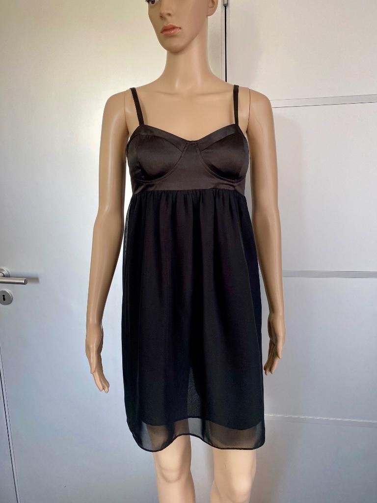313 ASOS zwart jurkje jurk feestjurk feest gala Maat S=36, Zwart, Ophalen of Verzenden, Zo goed als nieuw, Maat 36 (S)