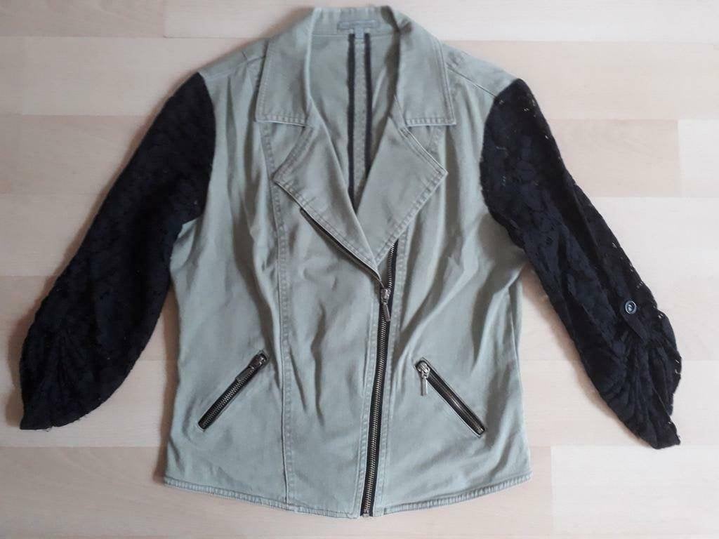 Charlotte Russe Jean Jacket, maat M, Maat 38/40 (M), Ophalen of Verzenden, Groen, Charlotte Russe