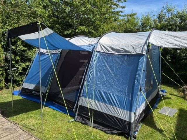 Outwell Indiana 6 tunneltent - Ruime gezinstent voor 6 pers., Ophalen of Verzenden, Gebruikt, Tot en met 6