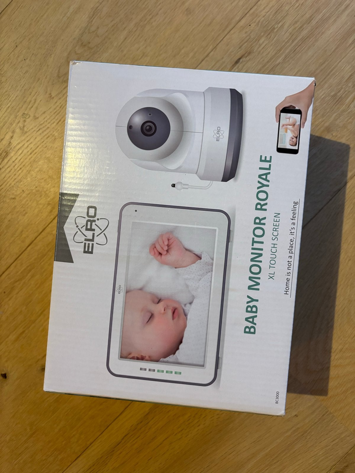 Elro Baby Monitor Royale, Ophalen of Verzenden, Gebruikt, Camera