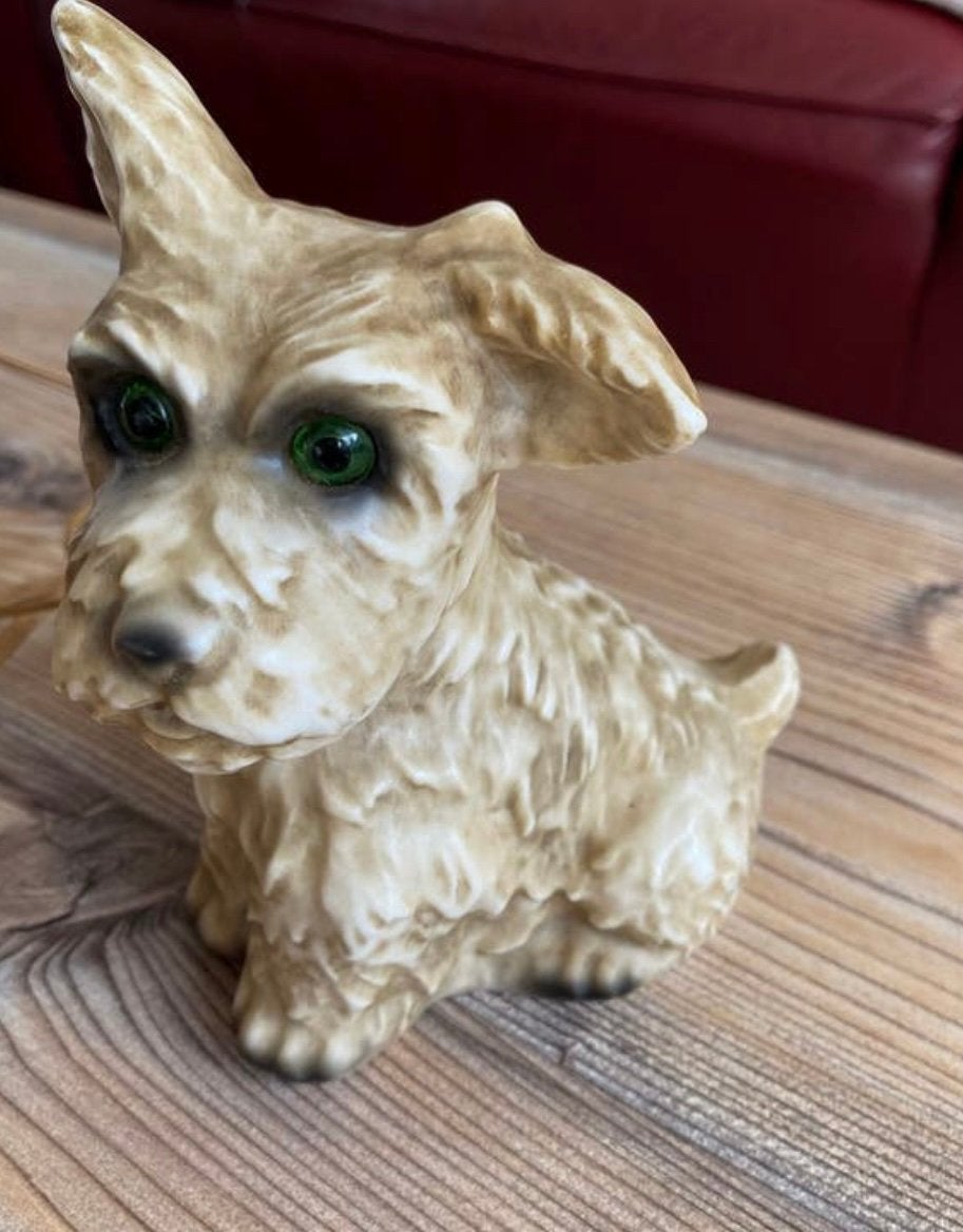 Antiek Goebel kinderlampje terrier, Ophalen