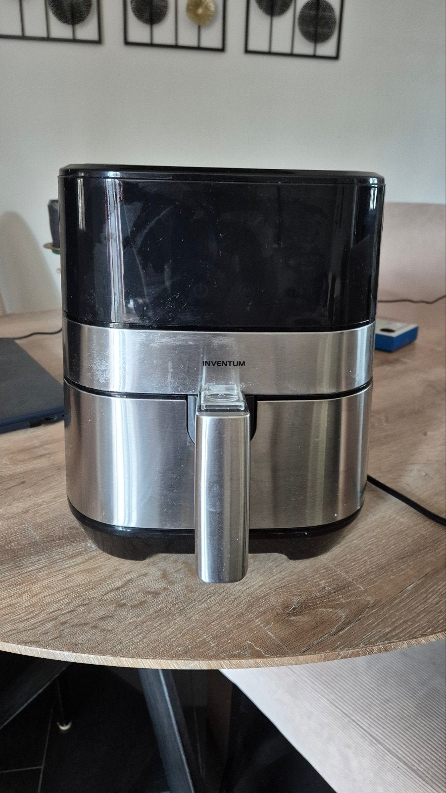 Inventum Airfryer XL GF500HLD – 5 Liter, Ophalen, Zo goed als nieuw, Airfryer, 1000 t/m 1499 gram
