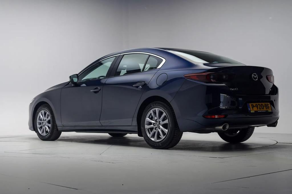 Mazda 3 2.0 e-SkyActive-X M Hybrid 186pk Comfort Aut. [ LED, Auto's, Automaat, 1998 cc, Gebruikt, Blauw