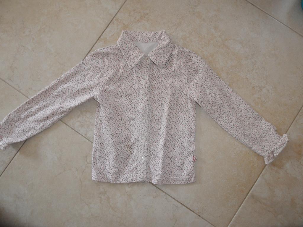 Tiktak Blouse Bleu Seven 110 Frendz Blouse 116 Feestblouse, Kinderen en Baby's, Kinderkleding | Maat 110, Ophalen of Verzenden