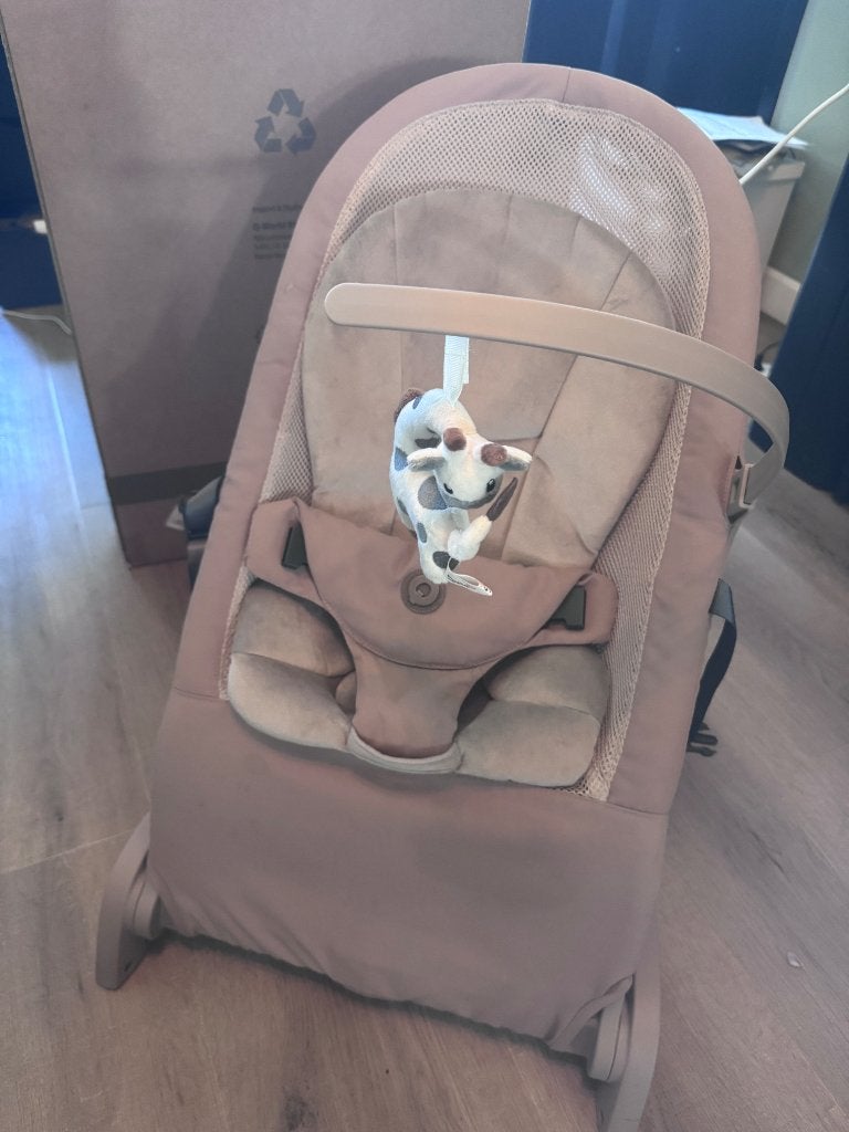Wipstoel Qute, Kinderen en Baby's, Wipstoel, Met gordel(s) of riempje(s), Zo goed als nieuw, Ophalen