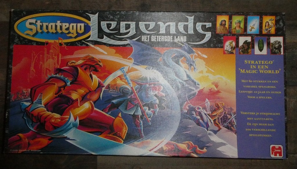 Stratego Legend het getergde land bordspel Jumbo, Hobby en Vrije tijd, Gezelschapsspellen | Bordspellen, Een of twee spelers, Ophalen of Verzenden