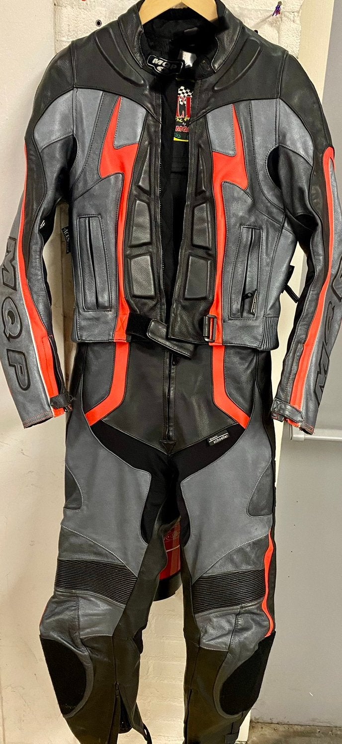 MQP lederen motorpak 2-delig nieuw maat 38 voor dames, Ophalen of Verzenden, Nieuw zonder kaartje, Dames, Combipak