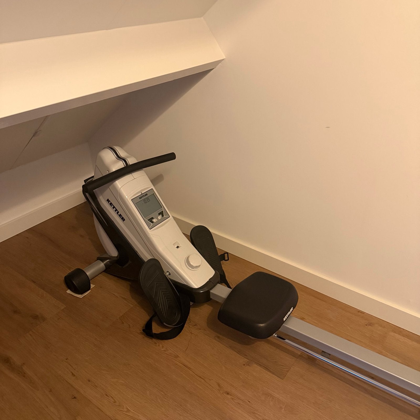 Kettler Roeitrainer, Sport en Fitness, Ophalen, Benen, Gebruikt, Metaal