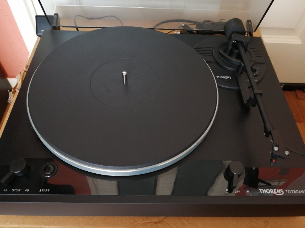 Thorens TD280MkII draaitafel td 280 Ortofon phono mm, Gebruikt, Automatisch, Thorens, Ophalen of Verzenden