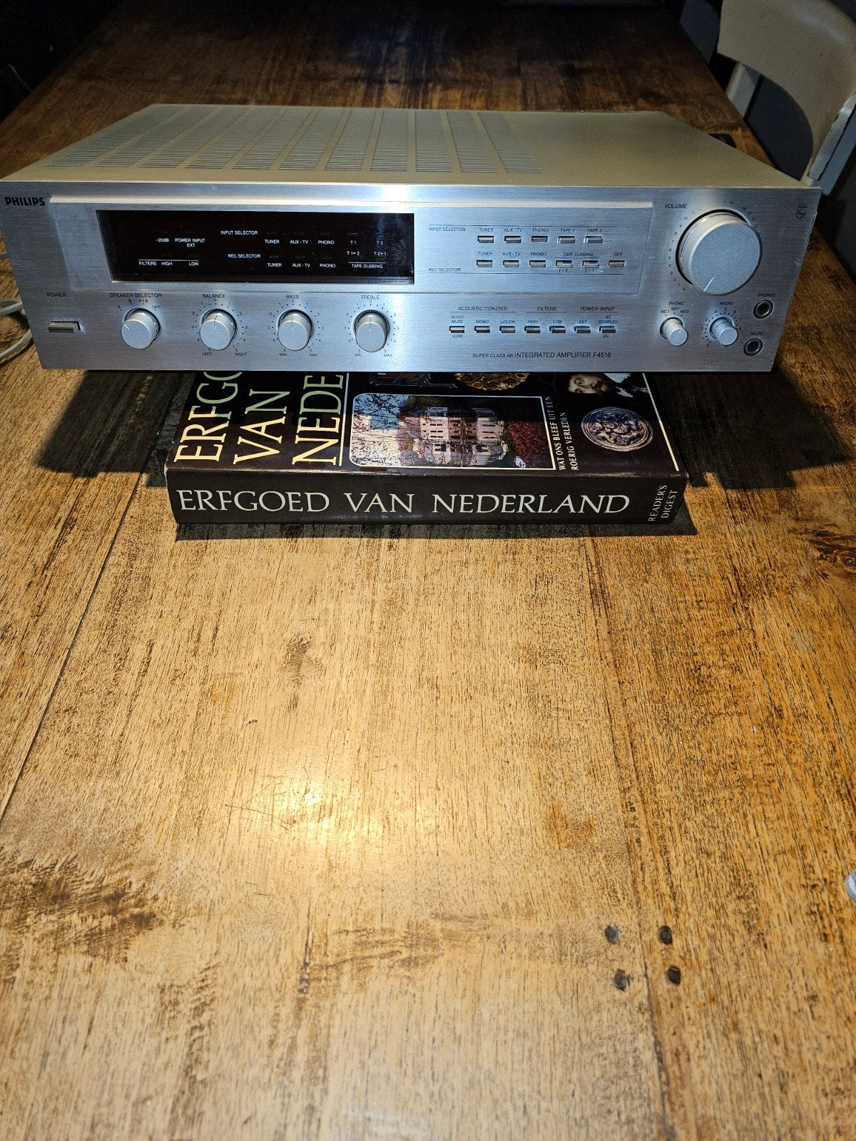 Philips F4516 High End Versterker - Zeldzaam, Audio, Tv en Foto, Gebruikt, 60 tot 120 watt, Stereo, Ophalen