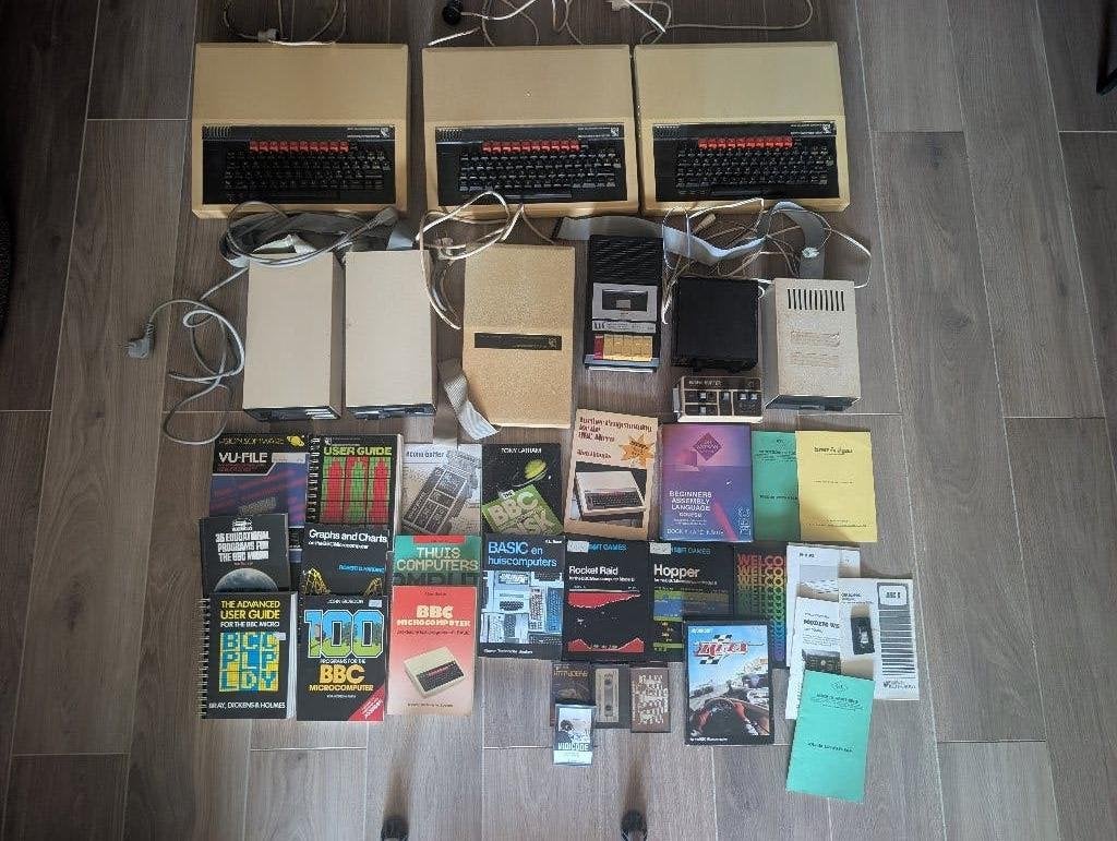 Complete Acorn BBC Micro verzameling, Computers en Software, Ophalen, Gebruikt