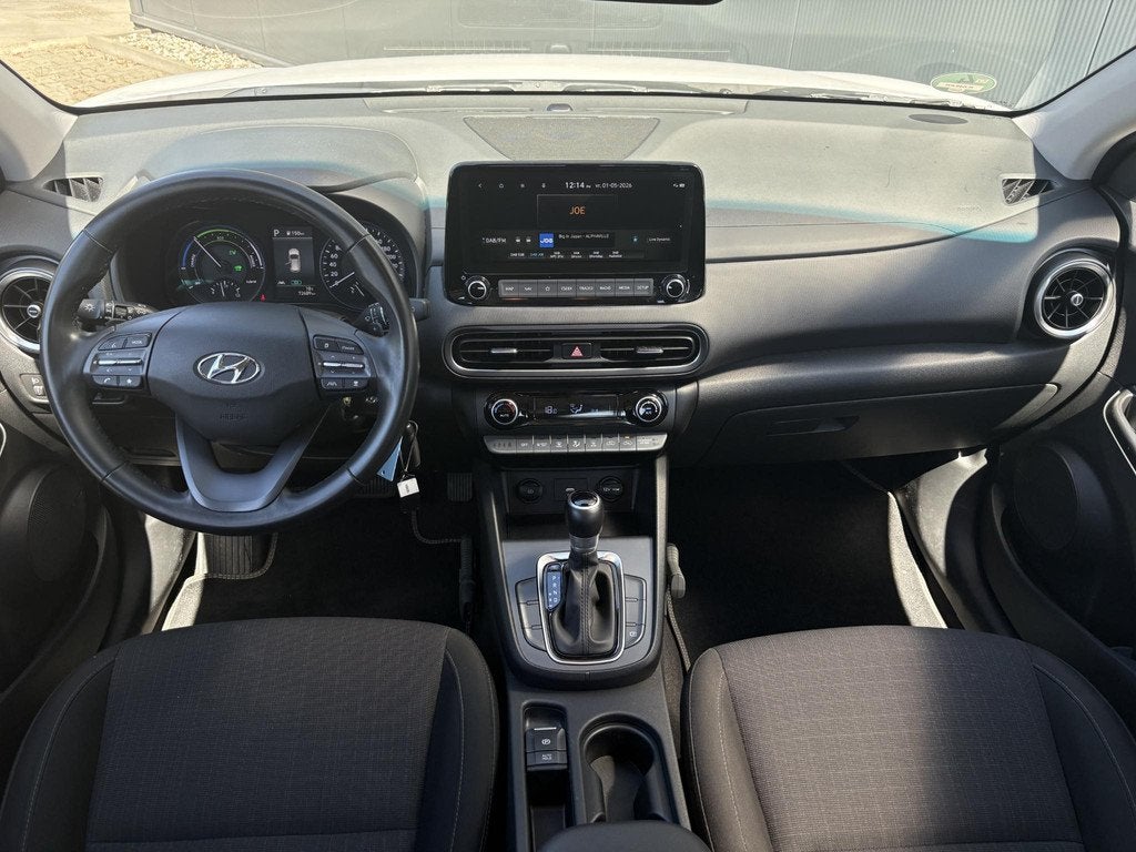 Hyundai Kona 1.6 GDI HEV Comfort Smart / Apple Carplay/Andro, Stof, Euro 6, 2 kWh, Wit
