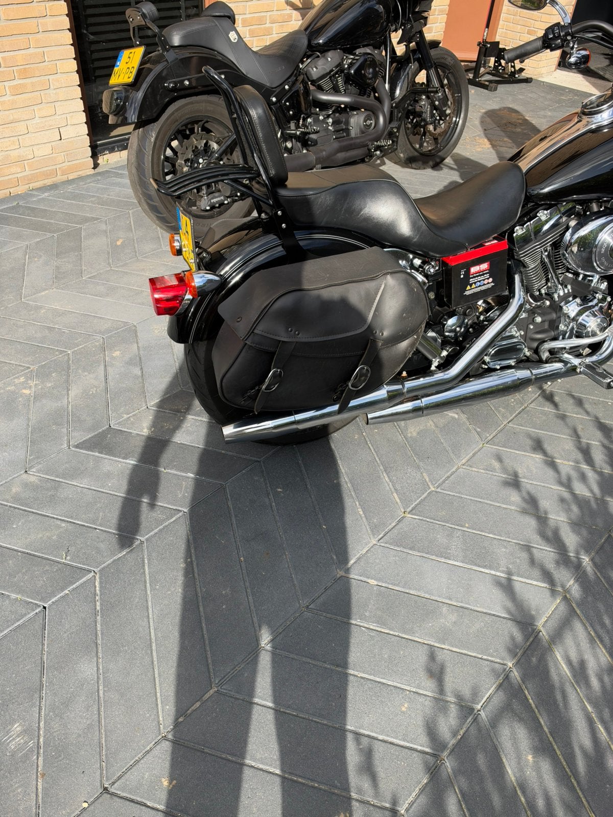 Harley koffers tassen sissybar zadel, Ophalen of Verzenden