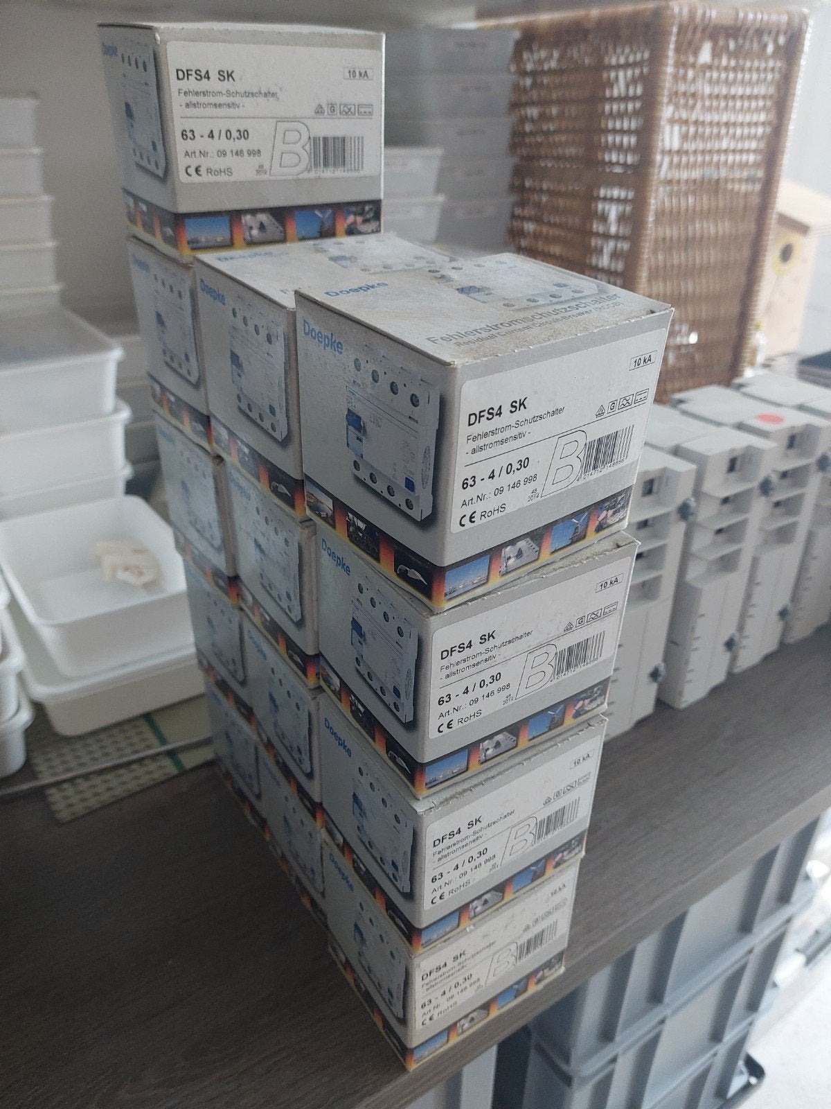 Doepke aardlekautomaar 13 stuks 63 Amp, Ophalen of Verzenden, Nieuw