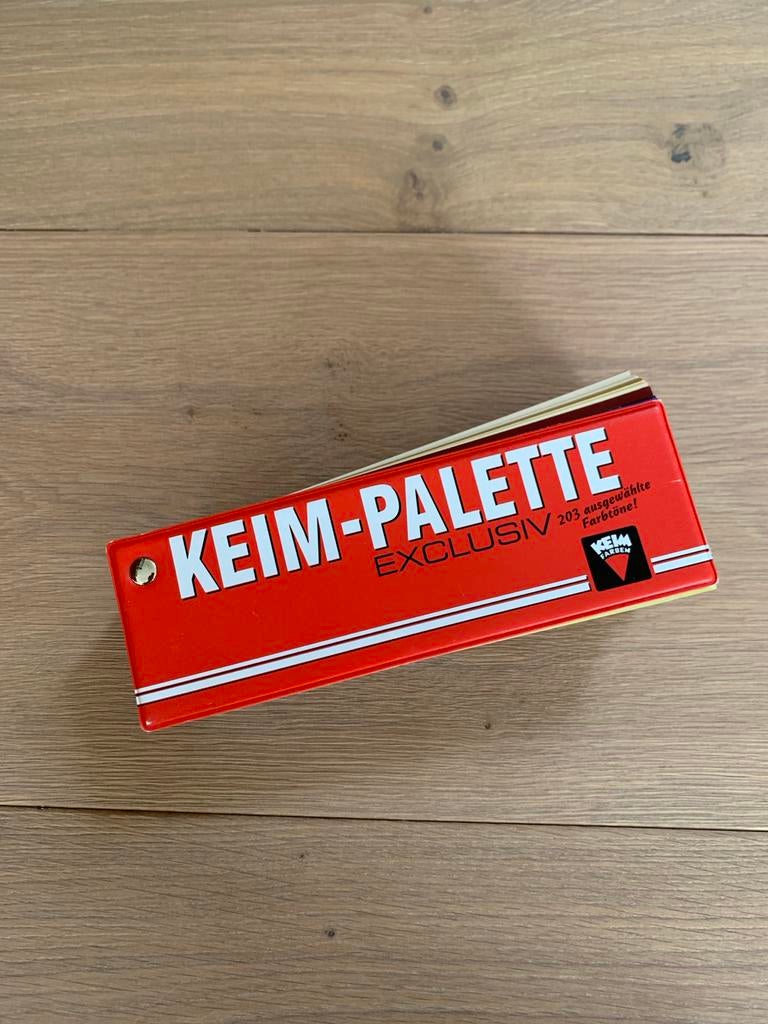 KEIM-PALETTE EXCLUSIV Kleurenwaaier - 205 Kleuren, Ophalen of Verzenden, Zo goed als nieuw, Overige kleuren