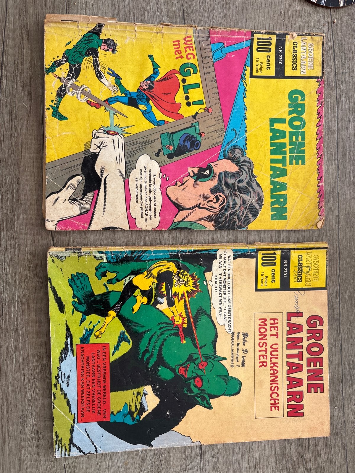 Groene Lantaarn Classics - Nr. 2710 & 2701, Boeken, Stripboeken, Meerdere stripboeken, Ophalen of Verzenden, Gelezen