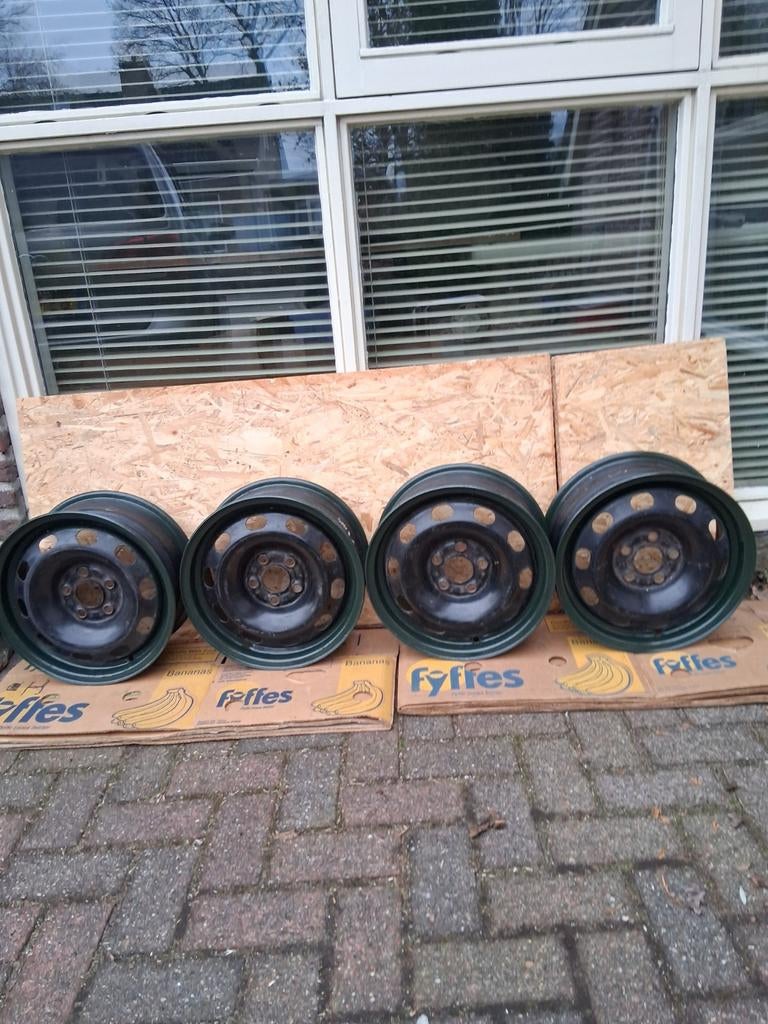 Stalen velgen 14 inch, Ophalen, Gebruikt