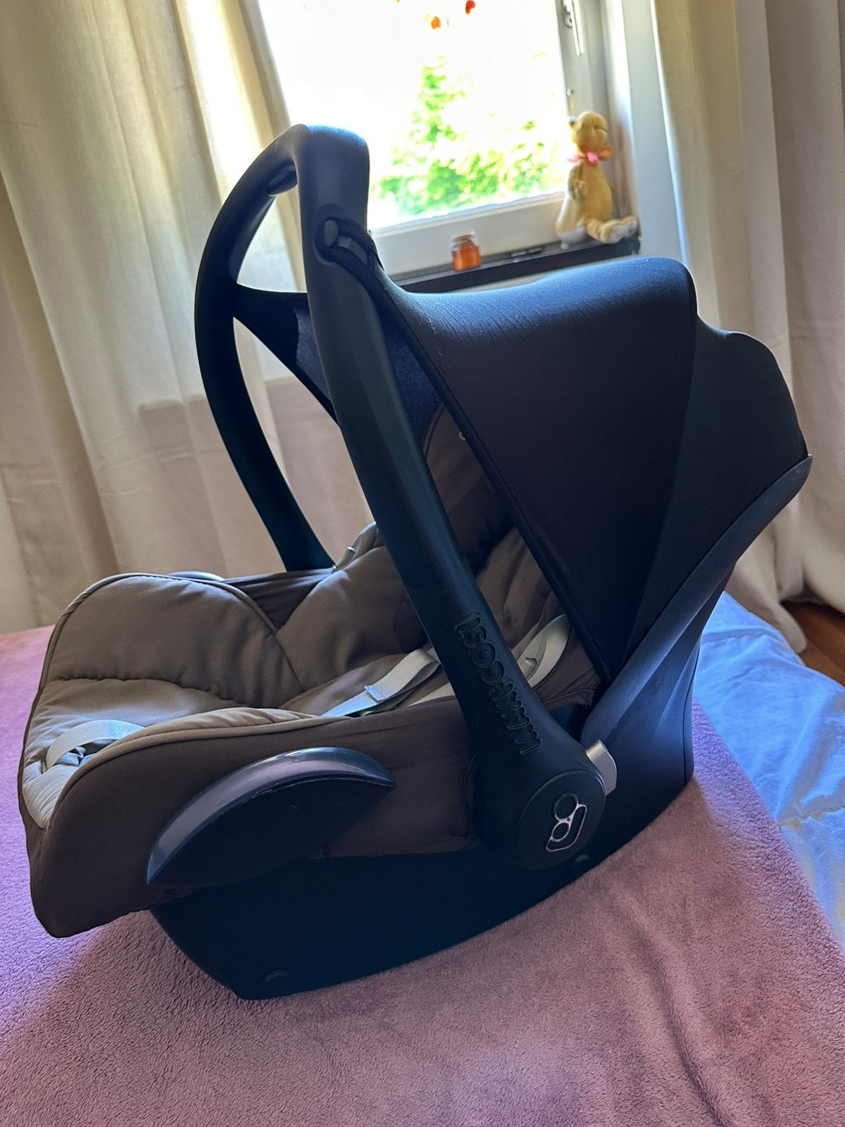 Maxi cosi, Ophalen, Autogordel, Zo goed als nieuw, 0 t/m 13 kg
