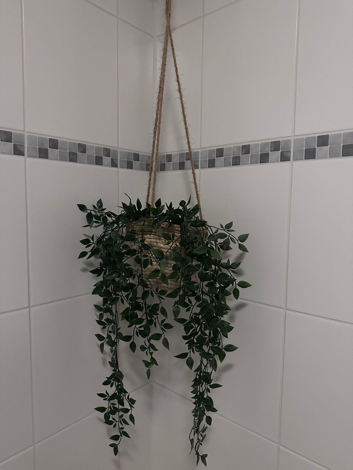 Hangmand met hangplanten, Ophalen, Zo goed als nieuw
