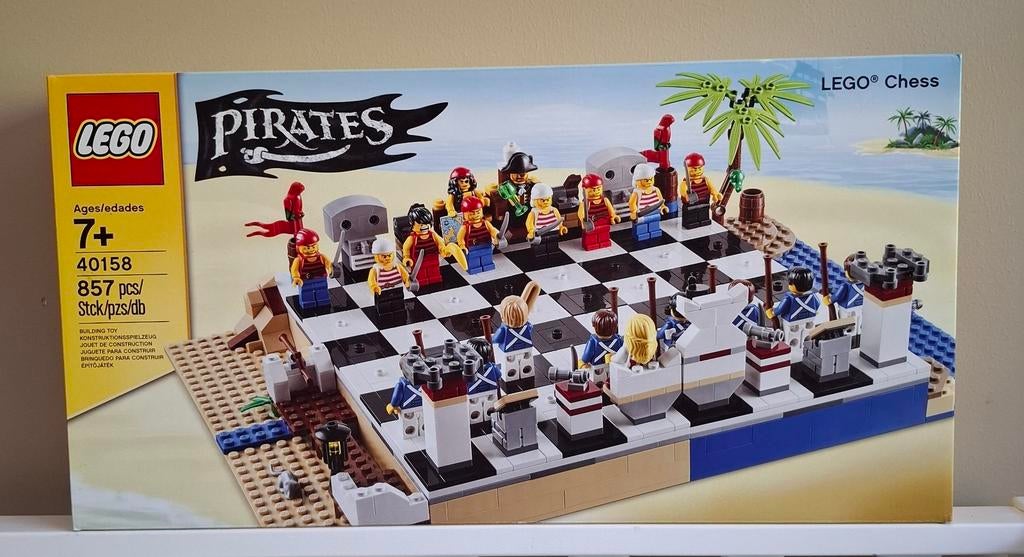LEGO Pirates Schaakset 40158 - Nieuw en Ongeopend, Lego, Nieuw, Complete set, Ongeopend/sealed