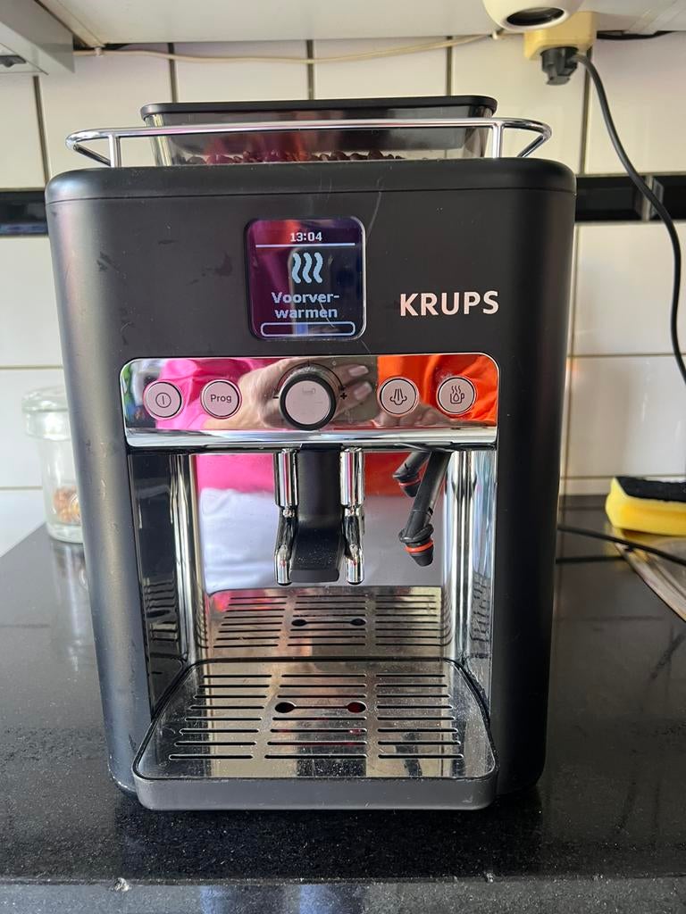 Krups koffiemachine, Ophalen, Gebruikt, Koffiemachine, Koffiebonen