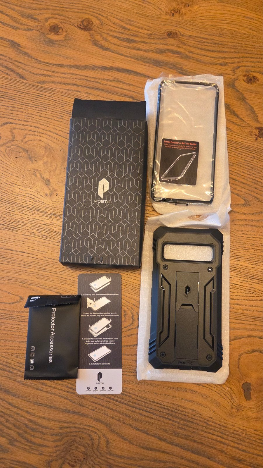 Poetic Revolution hoesje Google Pixel 7 Pro Black