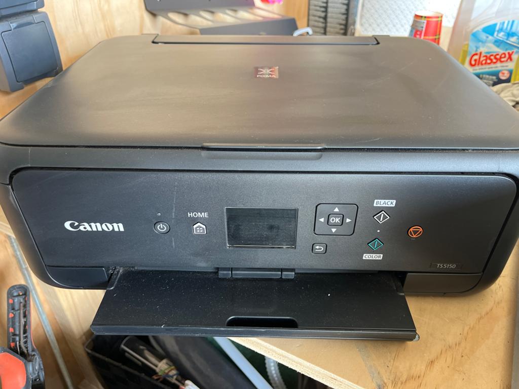 Canon TS5150 All-in-One Inkjetprinter - Zwart, Computers en Software, Printers, Inkjetprinter, All-in-one, Kleur printen, Ophalen of Verzenden