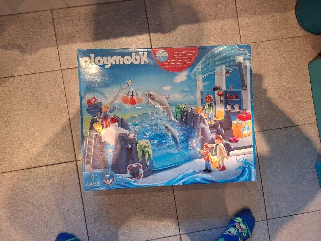 Playmobil dolfinarium set 4468, Gebruikt, Complete set, Ophalen of Verzenden, Figuren