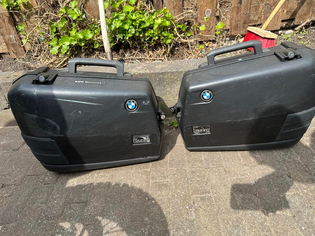 Originele BMW koffers voor F650 Funduro, Ophalen, Gebruikt