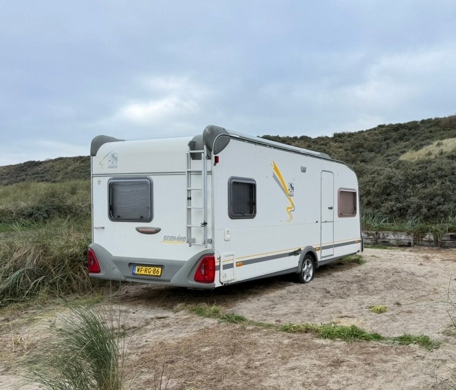 Knaus Sudwind 500 uit 2002 - Ruime en complete caravan, Caravans en Kamperen, Caravans, Particulier, tot en met 4, 1250 - 1500 kg