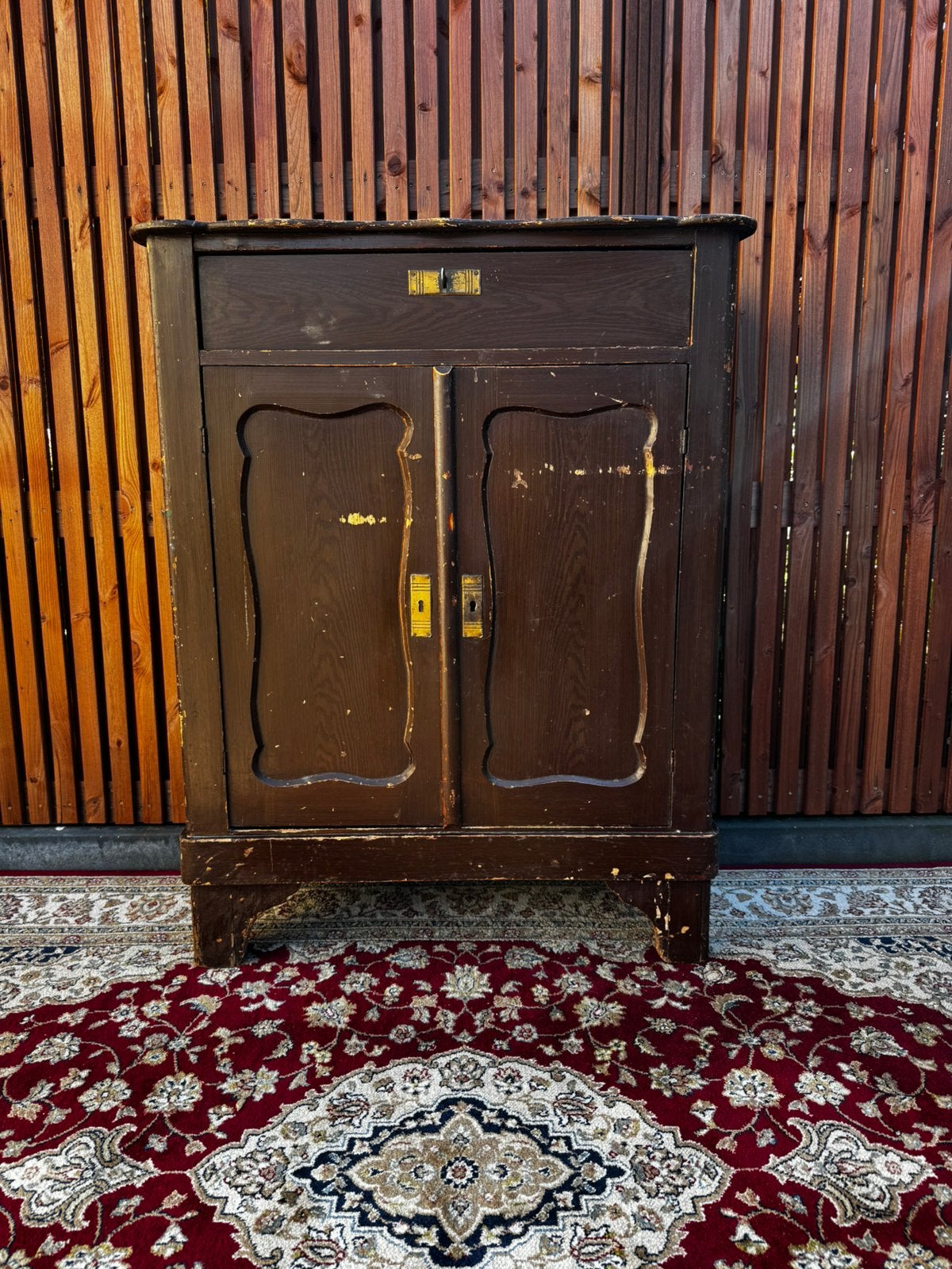 Prachtige  meidenkast authentieke biedermeier meidenkast, Ophalen of Verzenden