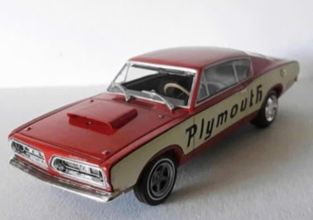 Playmouth Barracuda super stock '68 1/43 American cars # 101, Verzenden, Nieuw, Auto, Overige merken