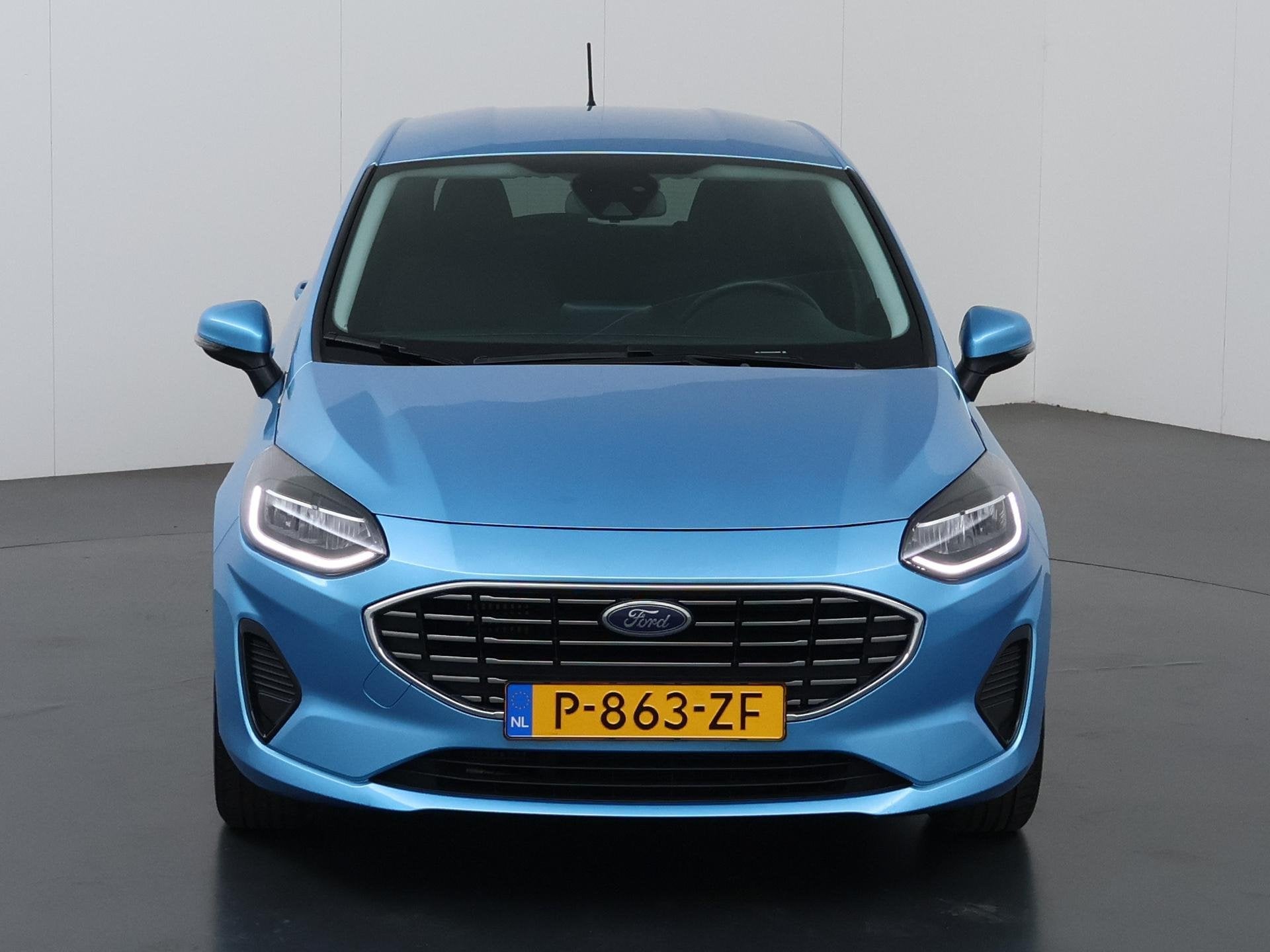 Ford Fiesta 1.0 EcoBoost Hybrid Titanium | Cruise Control |, Voorwielaandrijving, Gebruikt, Blauw, 49 €/maand