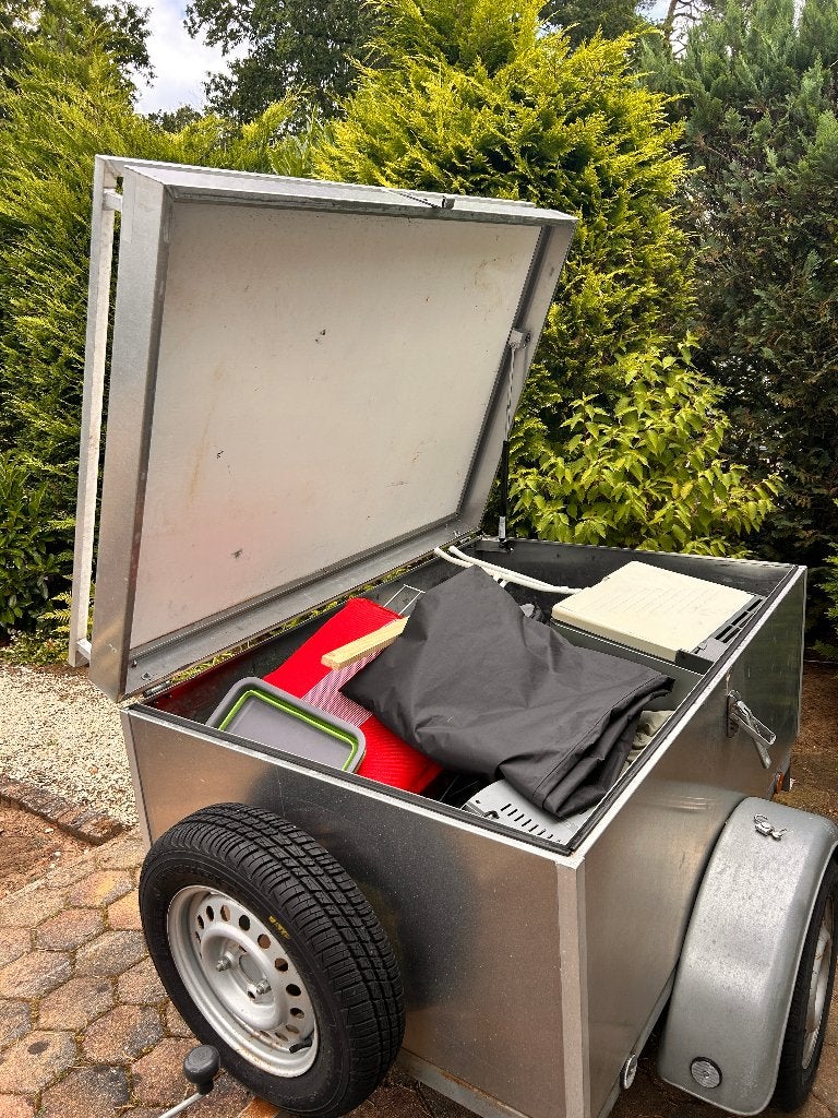 Uitstekende aanhanger te koop (151*105*62), Auto diversen, Aanhangers en Bagagewagens, Gebruikt, Ophalen