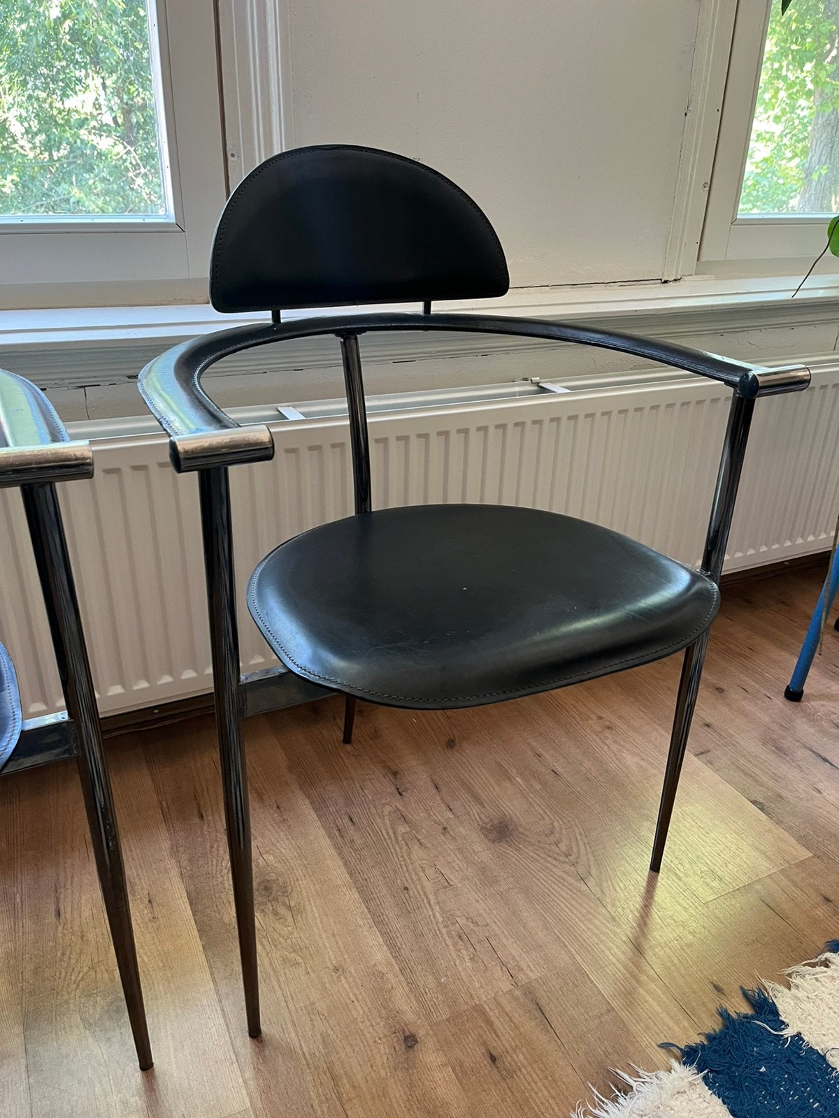 Arrben Italy Stiletto stoelen, Ophalen, Zo goed als nieuw, Zwart, Twee